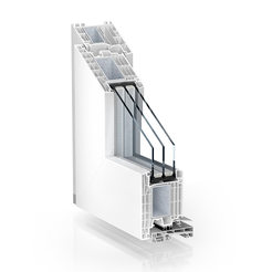 Premium residential door system – Kömmerling 88 outward opening