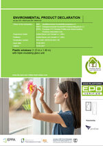 EPD: Environmental Product Declaration (3-pane insulating glazing)