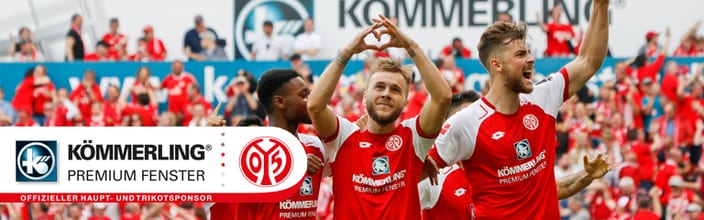 Kommerling Main And Shirt Sponsor Of The Mainz 05 Football Club Kommerling